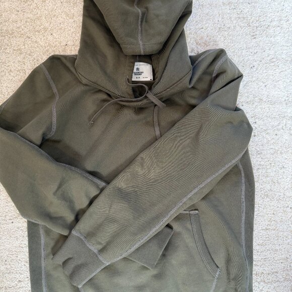 Men's Reigning Champ Hoodie - Green - Slim Fit - Small - Picture 1 of 4
